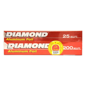 DIAMOND ALUMINIUM FOIL 200SQ FT + 25SQ FT FREE 