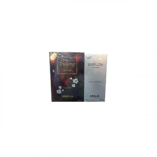 Amalia Perfume EDT Solitude 100ml + Belong 50ml