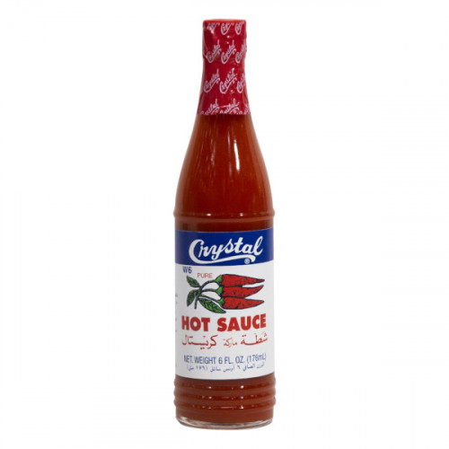 CRYSTAL HOT SAUCE 6 OZ.