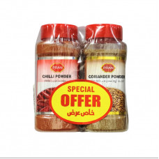 Pran Chilly Powder 225Gm+Coriander Powder 180Gm