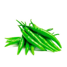 GREEN CHILI LONG-KUWAIT-500GM (APPROX)