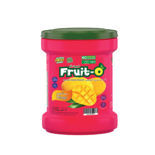 FRUIT-O INSTANT DRINK MANGO (NATRL) 2.5 KG