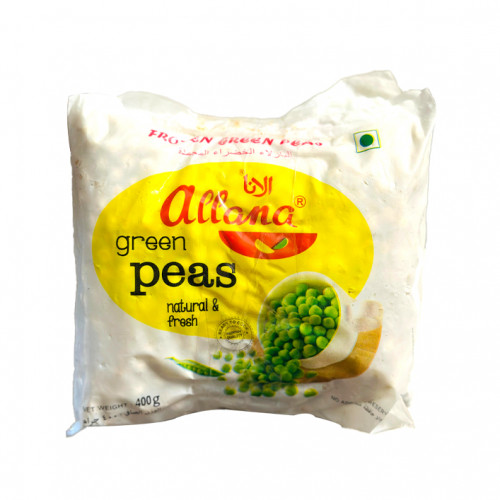 Allana Frozen Green Peas 3X400 Gm