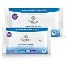 Yardley Anti Bactirial Wipes 40'S*20'S