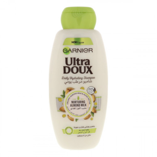 Garnier Ultra Doux Daily Hydrating Shampoo Nurturing Almond Milk 400ml 