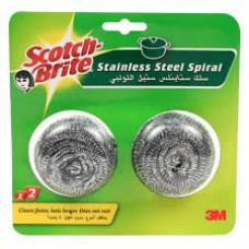 Scotch Brite Stainless Stl Metalic Spiral 2+1