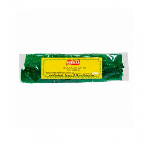 Buenas Agar Agar Gulaman Green 0.70oz 