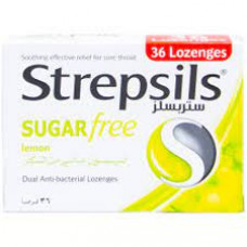 Strepsils Lemon Sugar Free 36S