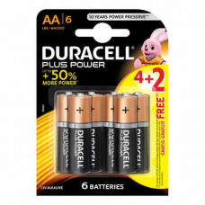 Duracel Batteries Plus Power AA 4 + 2