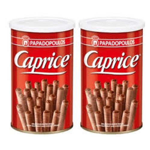 CAPRICE ROLLED WAFERS 2 X 115 GM
