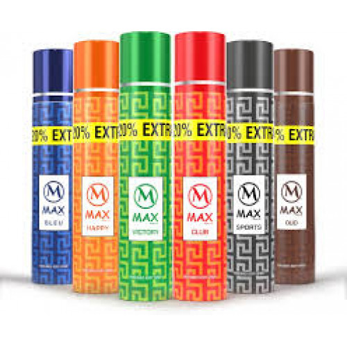 Max Body Spray 6S*75Ml