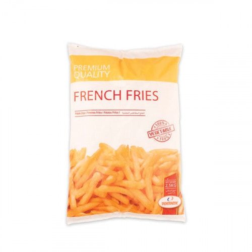 Tomex French Fries 9X9 MM 2.5Kg 