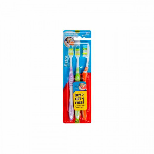 Colgate Toothbrush Extra Clean 2 + 1 Free 
