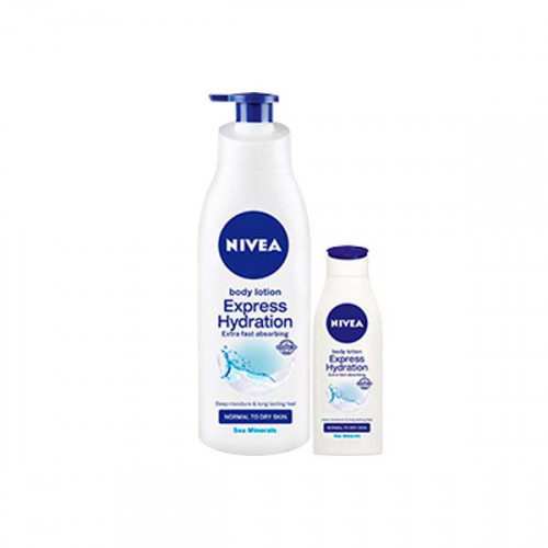 Nivea Express Hydration Body Lotion 400ml+ 125ml Free 