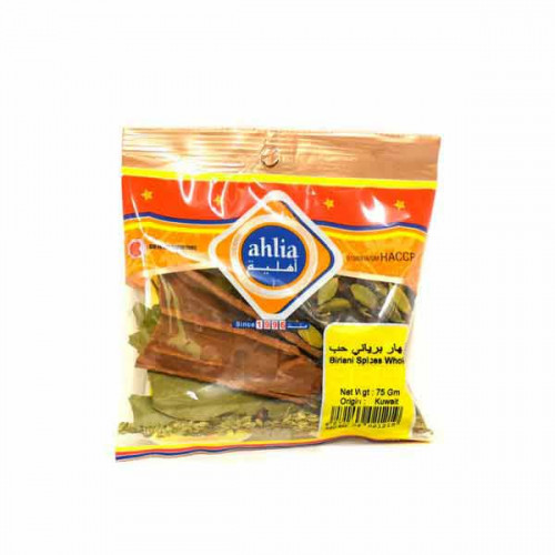 Ahlia Biriyani Spices Whole 75gm 