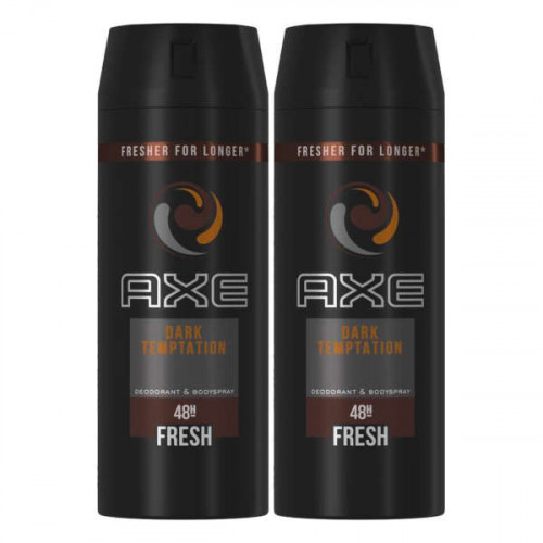 Axe Deodorant Spray Dark Temptation 2 x 150ml 
