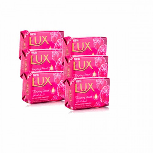 Lux Bath Soap Tempting Musk 6 x 120gm 