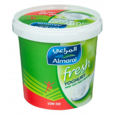 Almarai Plain Yoghurt Low Fat 1Kg 