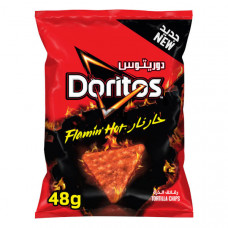 Doritos Tortilla Chips Flamin Hot 48gm 