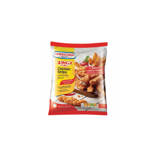 AMERICANA CHICKEN STRIPS SPICY BAG 1KG