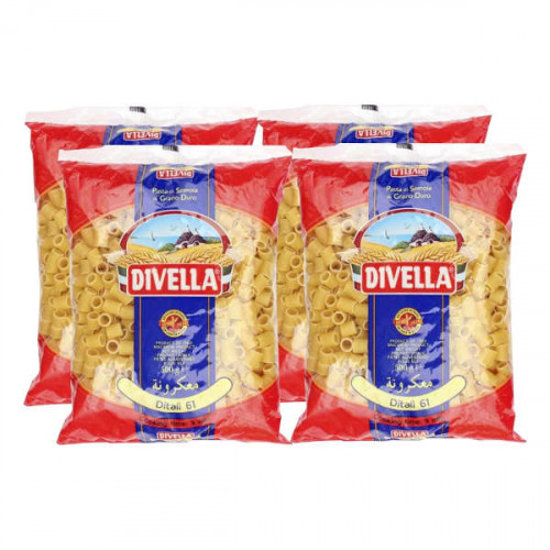 Divella Macaroni Ditali 61 4 x 500gm 