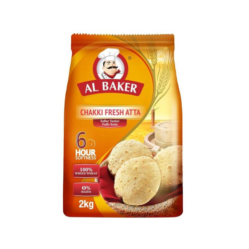 AL BAKER CHAKKI FRESH ATTA 2KG
