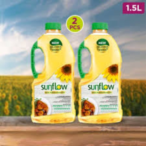SUNFLOW SUNFLOWER OIL 2X1.5L SP