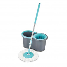 Spin mop with bucket