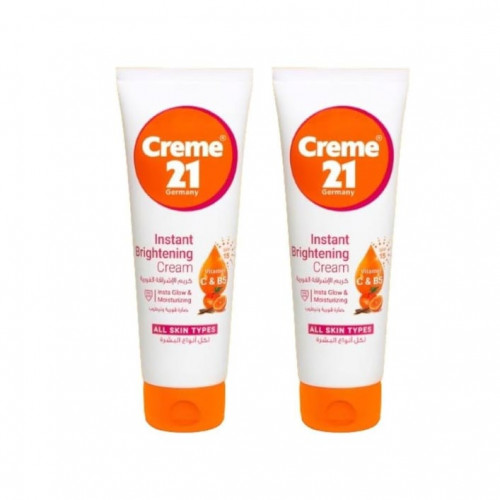 Creme 21 Brightening Insta Cream 2X100Ml