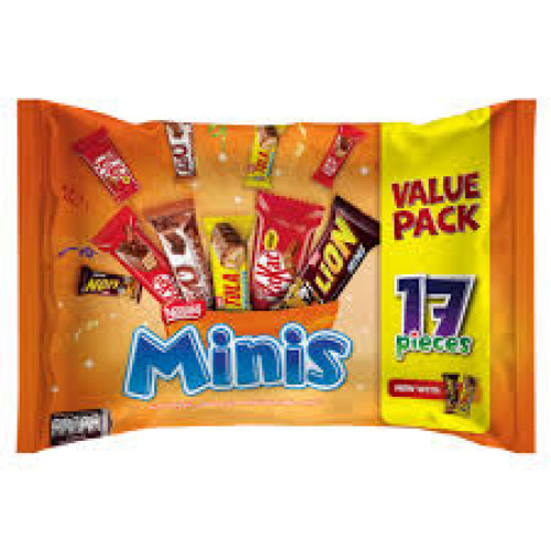NESTLE MINIS ASSORTED CHOCOLATE 208GM