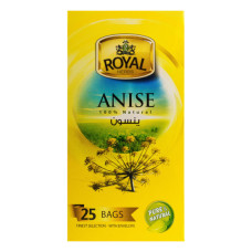 ROYAL ANIS TEA BAGS 25S
