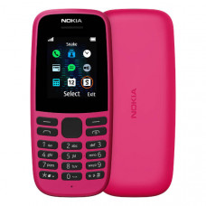 Nokia Mobile Phone N105 Dual Sim Pink Colour 