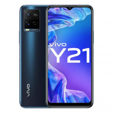 Vivo Smartphone Y21 4GB RAM 64GB ROM Dual Sim Metalic Blue Colour 