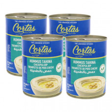 Cortas Hummus Tahina 4 x 185gm 
