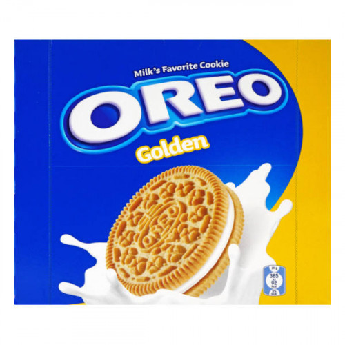 Oreo Golden Cookies Biscuits 16 x 38gm 