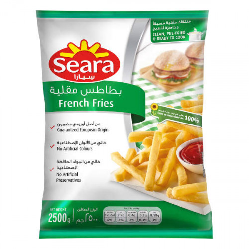 Seara French Fries 9Mm 2500Gm
