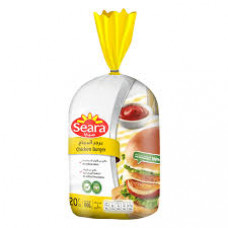 Seara Un-Breaded Chicken Burger 1000Gm