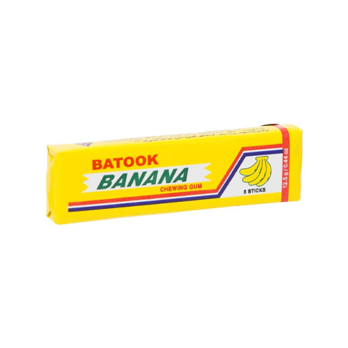 BATOOK BANANA STICKS CHEWING GUM 5S