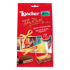 Loacker The Best of Chocolate & Wafers 155gm 