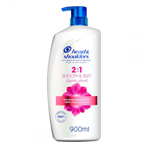 Head & Shoulders Anti-dandruff Shampoo & Conditioner Smooth & Silky 900ml 