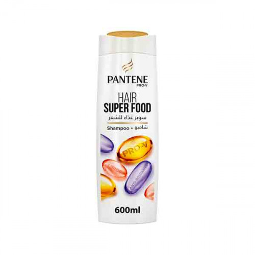 Pantene Hair Super Food Shampoo 600ml 