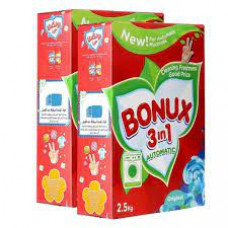 Bonux Detergent Powder Assorted 2 X 2.5Kg