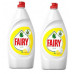 Fairy Lemon Dishwashing Liquid 2 X 400 Ml