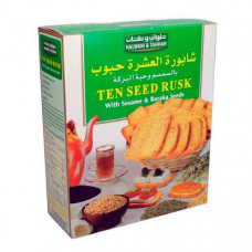 Halwani Ten Seed Rusk With Sesame & Baraka Seeds 300gm 