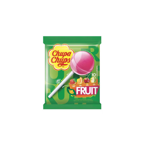 CHUPA CHUPS LOLLIPOPS FRUIT 120GM