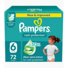 PAMPERS SUPER HERO MANE LINE S6 72S GIANT BOX