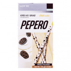 Lotte Pepero White Chocolate Cookies 256gm 