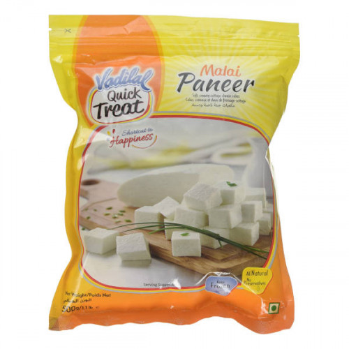 Vadilal Malai Paneer Cubes 500gm 