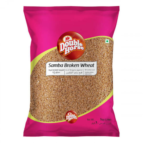 Double Horse Samba Broken Wheat 1Kg 