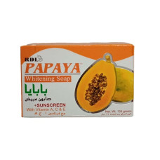 RDL PAPAYA WHITENING SOAP 135GM